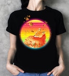 Mens Fox and Tail T-Shirt