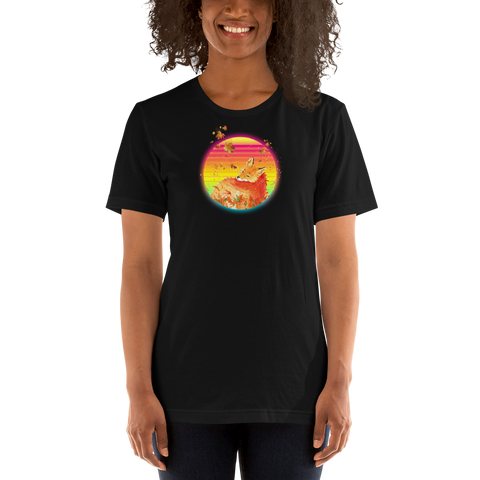 Womens Fox and Tail T-Shirt