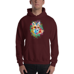 Mens Splash of Fox Hoodie