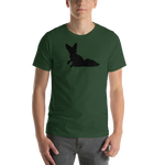 Mens Fennec Fox Silhouette T-Shirt