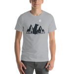 Mens Mountain and Moon Fox T-Shirt