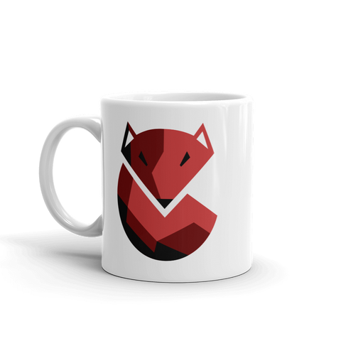 Curled Fox Mug