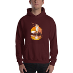 Mens Reflection Fox Hoodie