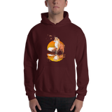 Mens Reflection Fox Hoodie