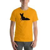 Mens Fennec Fox Silhouette T-Shirt