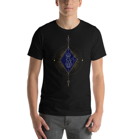 Mens Geometric Fox T-Shirt