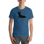 Mens Fennec Fox Silhouette T-Shirt