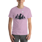 Mens Mountain and Moon Fox T-Shirt