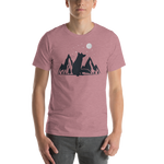 Mens Mountain and Moon Fox T-Shirt