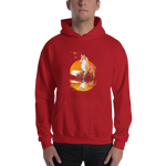 Mens Reflection Fox Hoodie