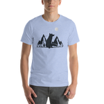 Mens Mountain and Moon Fox T-Shirt