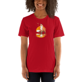 Womens Reflection Fox T-Shirt