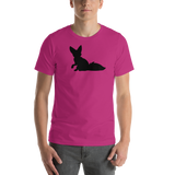 Mens Fennec Fox Silhouette T-Shirt