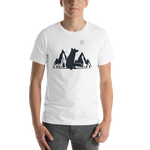 Mens Mountain and Moon Fox T-Shirt