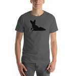 Mens Fennec Fox Silhouette T-Shirt