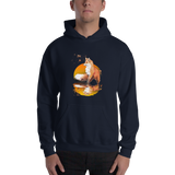 Mens Reflection Fox Hoodie