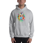 Mens Splash of Fox Hoodie