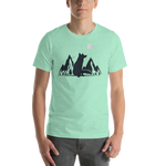 Mens Mountain and Moon Fox T-Shirt