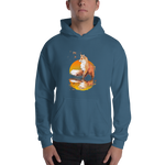 Mens Reflection Fox Hoodie