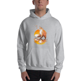 Mens Reflection Fox Hoodie