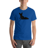 Mens Fennec Fox Silhouette T-Shirt